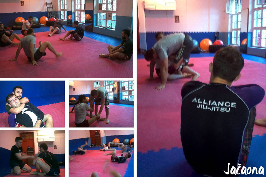 Trening grappling tehnika i sparing 