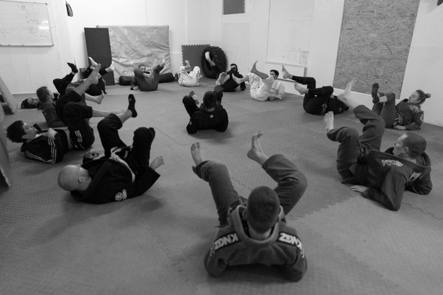Jiu-Jitsu zagrijavanje