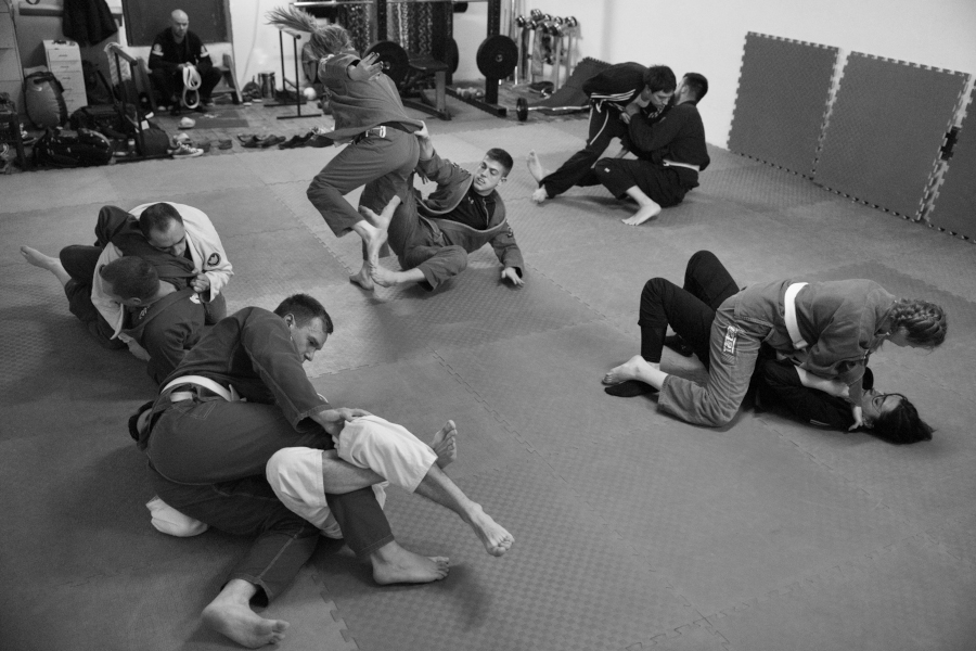 Jiu-Jitsu sparing